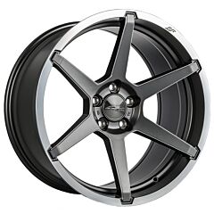 (Huge Savings) 19x9.5 Ace Alloy AFF06 Titanium Milled Machined Lip (Flow Formed) (CUSTOM)