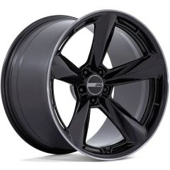 20x9.5 American Racing AR946 TTF Gloss Black w/ DDT Lip 5x115 15mm