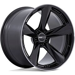 Staggered Full Set: American Racing AR946 TTF Gloss Balck w/ DDT Lip