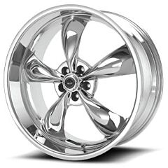 18X8 American Racing AR605 Torg Thrust M Chrome 5x4.75/120.7 0mm