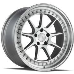 19x8.5 Aodhan DS-X Silver Machined (Flow Form) 5x4.5/114.3 35mm