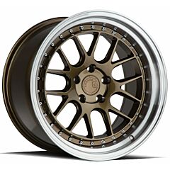(Black Friday Sale) 18x8.5 Aodhan DS06 Bronze w/ Machined Lip 5x4.5/114.3 35mm