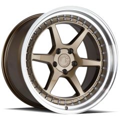 (Special Pricing) 19x9.5 Aodhan DS09 Bronze w/ Machined Lip (Flow Form) 5x4.5/114.3 15mm