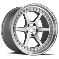 19x9.5 Aodhan DS09 Silver w/ Machined Face (Flow Form) 5x4.5/114.3 30mm