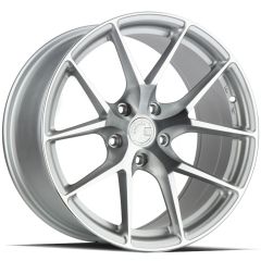 19x9.5 Aodhan AFF7 Gloss Silver Machined Face 5x4.5/114.3 35mm