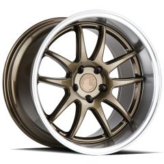 (Special Pricing) 19x8.5 Aodhan DS02 Bronze w/ Machined Lip 5x4.5/114.3 35mm