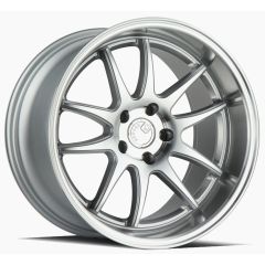 19x11 Aodhan DS02 Silver w/ Machined Face 5x4.5/114.3 22mm