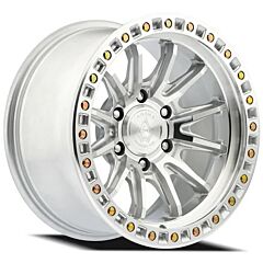 20x9 Arena A103 Mission Gloss Silver Machined 8x170 20mm