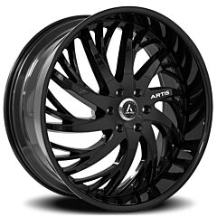 Staggered Full Set: Artis Decatur Glossy Black