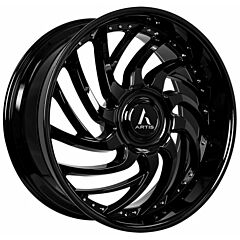 Staggered Full Set: Artis Vantage XL Gloss Black