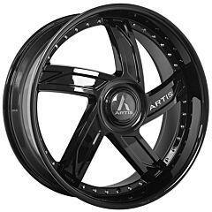 Staggered Full Set: Artis Vestavia XL Gloss Black