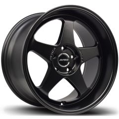 18x8.5 AVID.1 AV-42 Matte Black 5x4.5/114.3 35mm