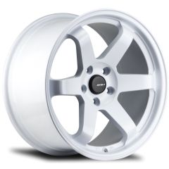 17x8 AVID.1 AV-06 Matte White 5x4.5/114.3 35mm