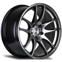 (Special Pricing) 18x8.5 AVID.1 AV-32 Hyper Black 5x4.5/114.3 35mm