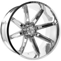 26x14 AXE Offroad Artemis Chrome (* May Require Trimming)  5x5/127 5x5.5/139.7 -76mm