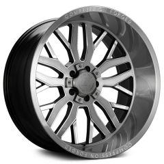 22x12 AXE Offroad AX1.4 Karbon Brush (Compression Forged) (* May Require Trimming) 8x6.5/165 -44mm