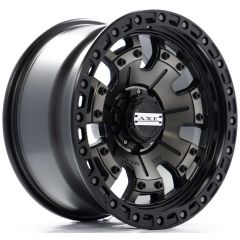 17x9 AXE Offroad Helios Double Dark Tinted 5x5/127 15mm