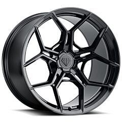 20x9 / 21x12 Blaque Diamond BD-F25 Gloss Black | 2020+ Chevrolet Corvette C8