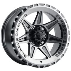 22x10 Blaque Diamond Off-Road BD-O102 Gloss Black Machined & Tinted (Flow Forged) 6x135 6x5.5/139.7 -18mm