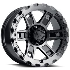 17x9 Blaque Diamond Off-Road BD-O801 Gloss Black Machined & Tinted (Flow Forged) 6x135 6x5.5/139.7 1mm