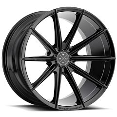 Staggered Full Set: Blaque Diamond BD-11 Gloss Black