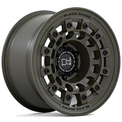 17x8 Black Rhino Fuji Olive Drab Green 5x4.5/114.3 38mm