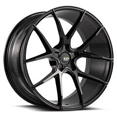 Staggered Full Set: Savini Black Di Forza BM14 Gloss Black (Concave)