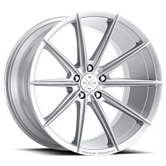 Staggered Full Set: Blaque Diamond BD-11 Gloss Silver
