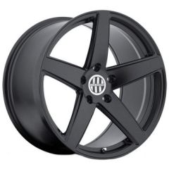 (Clearance - No Returns) 19x11 Victor Equipment Baden All Matte Black (Rotary Forged) 5x130 55mm