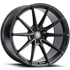 20X9 Brada CX1 Gloss Black (Rotary Forged) (Semi Concave) (CUSTOM) 