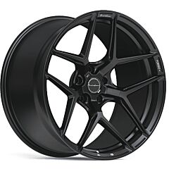 Staggered Full Set: Brixton Forged RF7 Satin Black (Radial Forged)