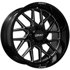 20x9 Built Off-Road BTO-3 Gloss Black Milled 8x180 0mm