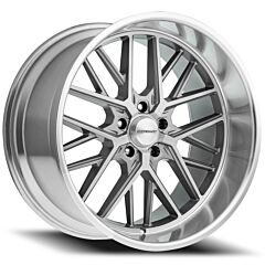 Staggered Full Set: Corsart Kingpin 5 R502 Gloss Brushed Diamond Cut Lip