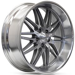 Staggered Full Set: Corsart Alcatraz R510 Gloss Brushed Diamond Cut Lip