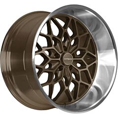 Staggered Full Set: Corsart Gunner R512 Matte Bronze Diamond Cut Lip