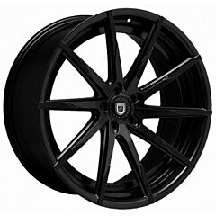 Staggered Full Set: Lexani CSS-15 Full Gloss Black