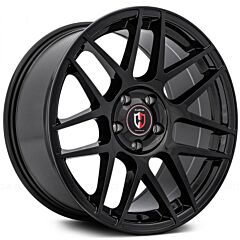 Staggered Full Set: Curva Concepts C300 Gloss Black 