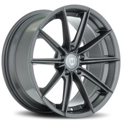 Staggered Full Set: Curva Concepts CFF46 Gun Metal (Flow Forged)