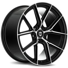 20x10 Curva Concepts CFF70 Gloss Black Machined (Flow Forged)  5x4.5/114.3 38mm