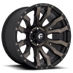 18x9 Fuel Off-Road Blitz Matte Black Machined w/ Double Dark Tint D674 8x180 20mm