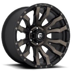 17x9 Fuel Off-Road Blitz Matte Black Machined w/ Double Dark Tint D674 6x5.5/139.7 -12mm