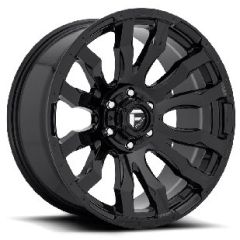 17x9 Fuel Off-Road Blitz Gloss Black D675 8x6.5/165 1mm
