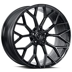 20x8.5 Dolce Performance Pista Gloss Black 5x112 28mm