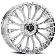 22x9.5 Dolce Luxury Roma Chrome 6x135 6x5.5/139.7 35mm
