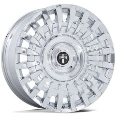 24x9 DUB DC272 Honcho Chrome 5x115 5x120 38mm