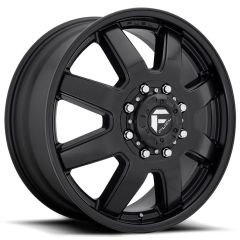 20x8.25 Fuel Off-Road Maverick Satin Black Dually Front D436 8x210 122MM 154.3 C.B.