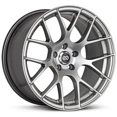 18x8.5 Enkei Raijin Hyper Silver 5x100 45mm
