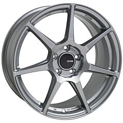 Staggered Full Set: Enkei TFR Storm Gray