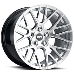 Staggered Full Set: ESR RF11 Hyper Silver (Rotary Forged)