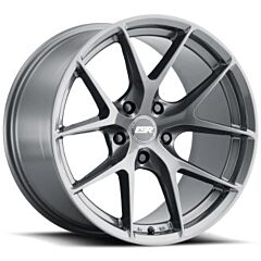 Staggered Full Set: ESR RF2 Gloss Graphite (Rotary Forged)